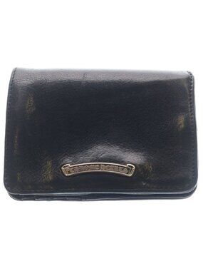 Chrome Hearts Joey Leather Wallet Black